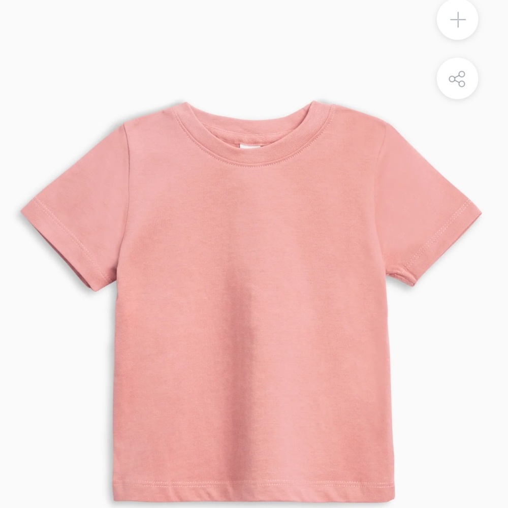 Colored organics short sleeve tee NWT